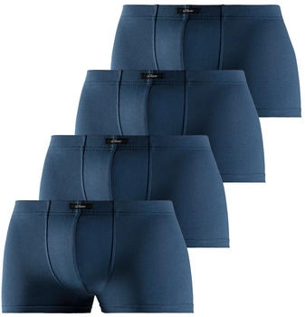 S.Oliver MH-35H LS Boxershorts 4er Pack marine
