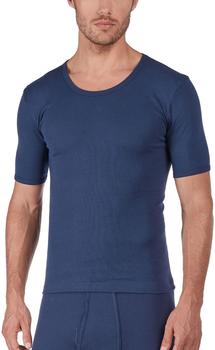 Huber Shirt Kurzarm Unterhemd grün marine 0386