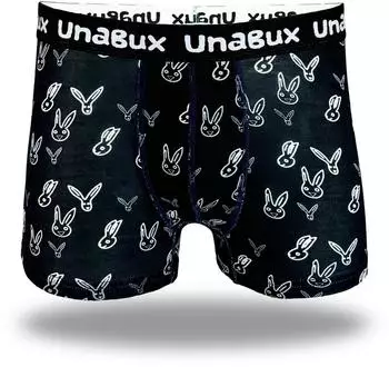 Unabux Boxer brief retro schwarz weiß