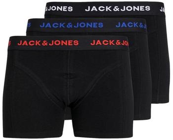Jack & Jones Trunks Teilungsnähten 'Black Friday' 3er-Pack schwarz