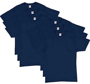 Hanes Essentials Kurzarm-T-Shirt Vorteilspack marineblau
