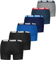 Puma Herren Boxershort MEN EVERYDAY BOXER ECOM 6er Pack - Blue / Black 002 - S