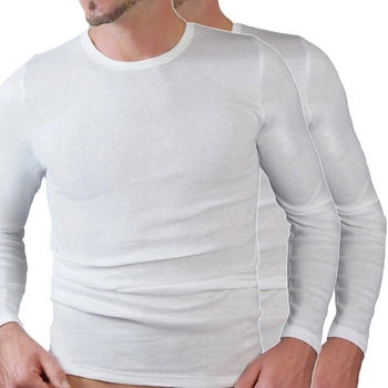 Hermko Herren Langarmshirt Bio-Baumwolle rundhals