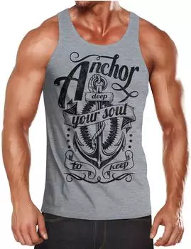 Neverless Tank-Top Shirt Aufdruck Neverless