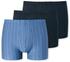 Boxershorts Organic Cotton dunkelblau hellblau 908 Stück