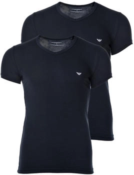Emporio Armani T-Shirt marine weiß