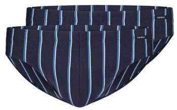 Skiny Slip türkis nachtblau weiß 5688678
