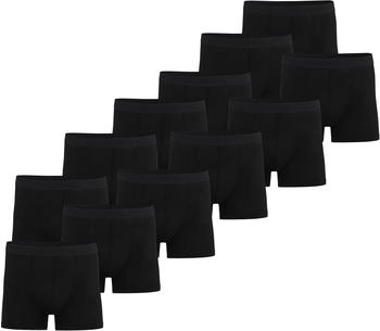 Normani Bambus-Boxershorts schwarz
