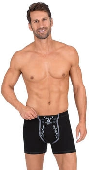 Trigema Boxer Pants Hirsch schwarz