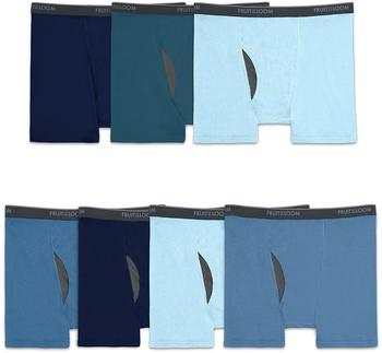 Fruit of the Loom Coolzone Boxer Briefs Retroshorts blau schwarz XX-Large