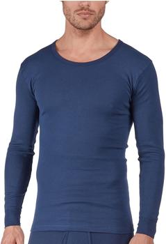 Huber Shirt Langarm Unterhemd grün marine 0386
