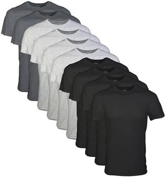 Gildan Crew T-Shirts Multipack G1100 schwarz sportgrau anthrazit