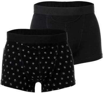 HOM Boxer Briefs HO1- Gabriele #2 2er Pack schwarz