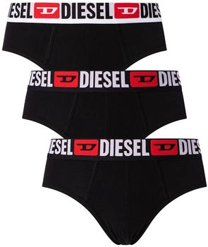 Diesel Andre Briefs 3er-Pack schwarz blau grau