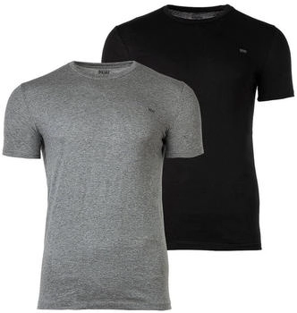 Diesel Lounge Randal Crew-T-Shirts 2er-Pack mehrfarbig