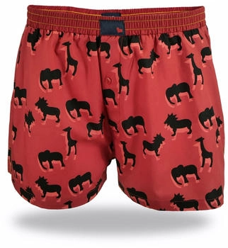 Unabux Boxer Prints hellrot