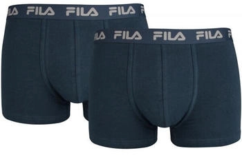 Fila Boxershorts Underwear Man Boxer 2P blau schwarz