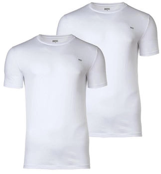 Diesel Lounge Randal Crew-T-Shirts 2er-Pack weiß