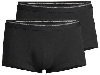 Seidensticker Retro Short Pant 2er Pack modern basic schwarz