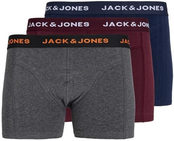 Jack & Jones 3er-Set Boxershorts dunkelblau
