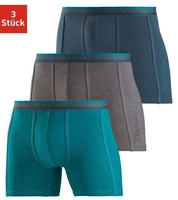 Bench. Langer Boxer Packung, 3 Stk. Unterhosen mit elastischem Bund und Logodruck auf