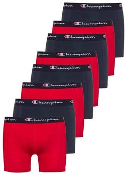 Champion Boxershorts 8er-Pack rot blau
