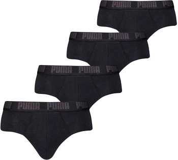 Puma Everyday Slips 4er-Pack schwarz