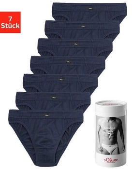 S.Oliver Slip Unterhose 7er Pack blau schwarz