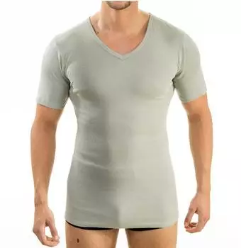 Hermko Kurzarm Shirt V-Ausschnitt halbarm
