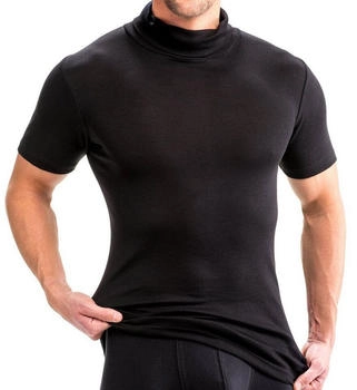 Hermko Herren Shirt Rollkragen aus Baumwolle Modal 16855