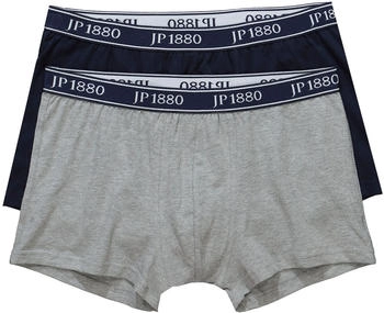 JP 1880 Boxershorts navy graumeliert