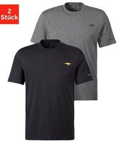 KangaROOS T-Shirt 2er-Pack, mit KangaROOS Print auf der Brust