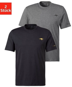KangaROOS Shirt grau schwarz
