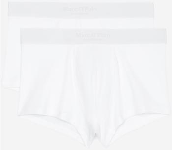 Marc O'Polo Iconic Rib 2-Pack Trunks weiß