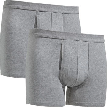 Erwin Müller Single-Jersey Herren-Pants 2er-Pack grau
