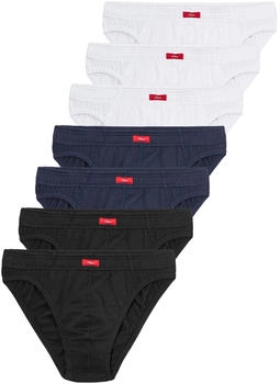 S.Oliver Slip blau kirschrot weiß