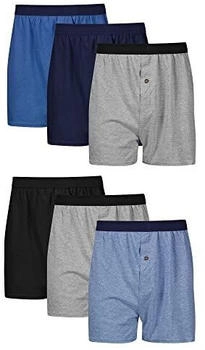Hanes Knit 6er Pack Boxershorts