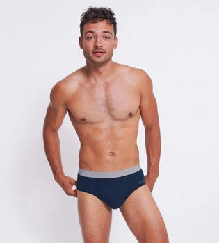 Sloggi 2x Brief Slip GO ABC bio-baumwolle navy