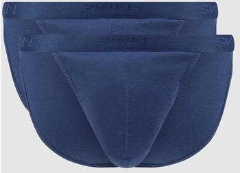 Skiny Tangaslip 2er-Pack marine