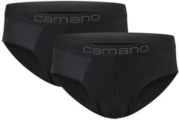 Camano Comfort BCI Baumwolle Slips 9999 schwarz grau