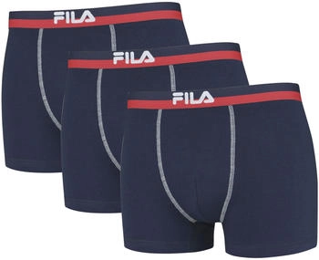 Fila Boxershorts blau navy 3er-Pack