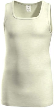 Hermko 40025 Herren Tank Top Merino-Wolle Tencel