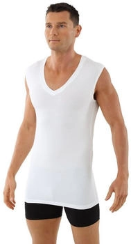 Albert Kreuz Unterhemd Deep-V-Neck ohne Arm light 06 L