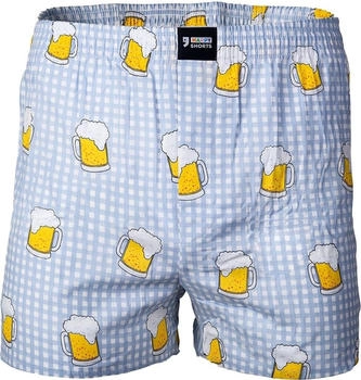 Happy Shorts Boxershorts Motiv 'Bier' 100% Baumwolle
