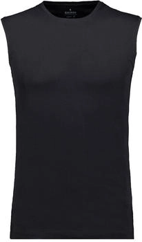 Ragman Tank Top Rundhals 2er Pack schwarz-009