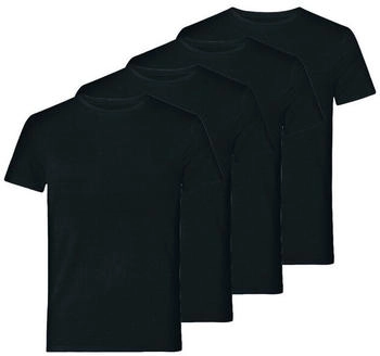 Resteröds Unterhemd Tanktop 4er Pack Bamboo schwarz