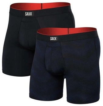 Saxx Multi-sport Mesh Brief Fly Boxershorts 2er SXPP2MS-FTB-S