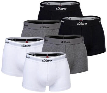 S.Oliver Boxershort 6er Pack mehrfarbig