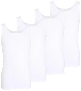 Götzburg Unterhemd Herren Tank-Top weiß 4er Pack