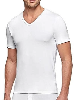 Impetus Thermo-T-Shirt V-Ausschnitt weiß